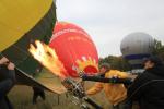 Полеты воздушных шаров подготовка-прогревание